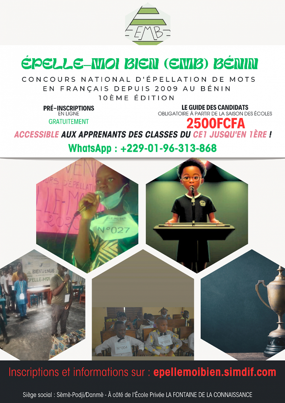 ÉPELLE-MOI BIEN EMB BÉNIN